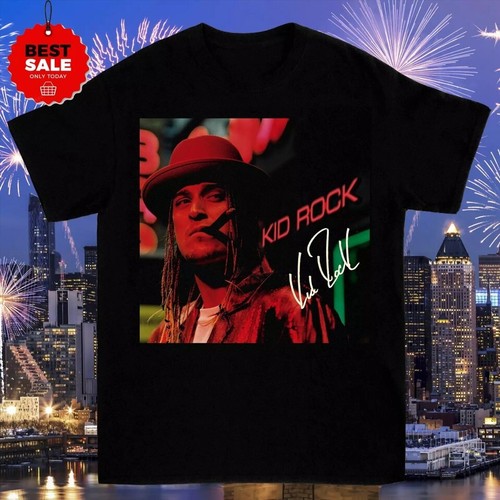 Kid Rock signature T Shirt Black Size S M L 2345XL - Bild 2 von 6