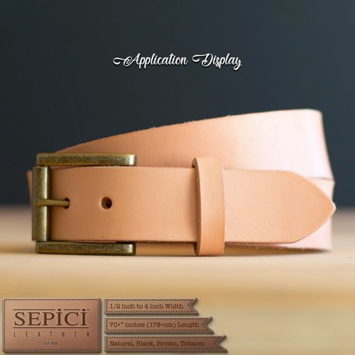 8/10 oz. (3.2-4.0 mm) Leather Straps / Strips, 4 Different Colors - Picture 27 of 54