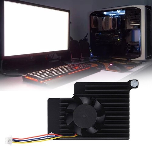 High Speed Cooling Fan Thermal Pad for RPI5 Development Board Aluminum Heatsink - Afbeelding 2 van 8