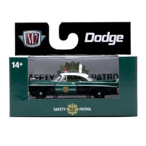 1957 Dodge Coronet Police D500 M2 Machines 1:64 Scale Detroit Muscle R86 - Picture 2 of 4