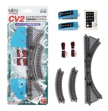 KATO N Gauge 20-891 CV2 UNITRACK Compact Turnout Track Set Model Railway Japan