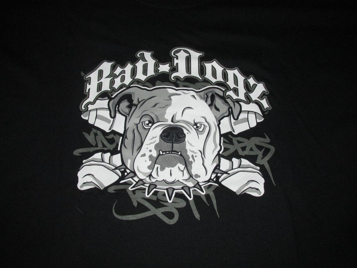 Bad Dogz Bull Dog T Shirt Size XL Puppy Pet Dogs Dog Bulldog | eBay