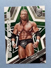2023 Panini Donruss Elite WWE Triple H Green Star Status #16 Wrestling