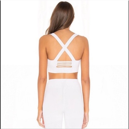 Revolve Lovewave Claire Sports Bra and Luka Legging Set White Size Small - Picture 3 of 11