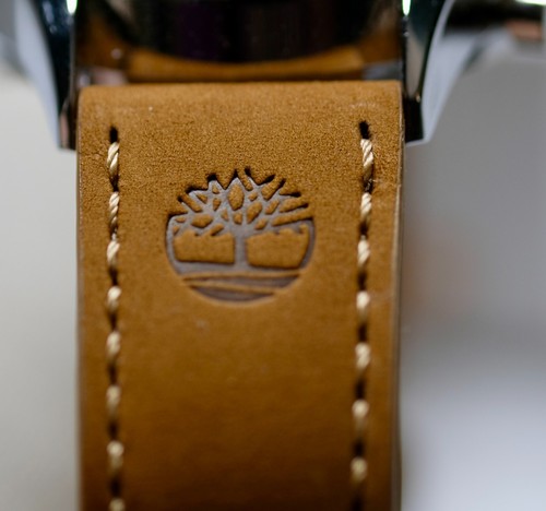 Timberland TDWGC9001202 Men’s Chronograph Watch Brown Leather 50M Rugged - Picture 4 of 5