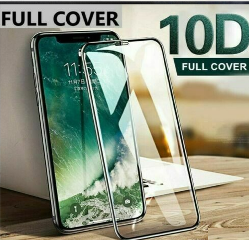 UHD 5D Tempered Glass SCREEN PROTECTOR iPhone 16 15 14 13 12 11 PROMAX FULLCOVER - Picture 1 of 2