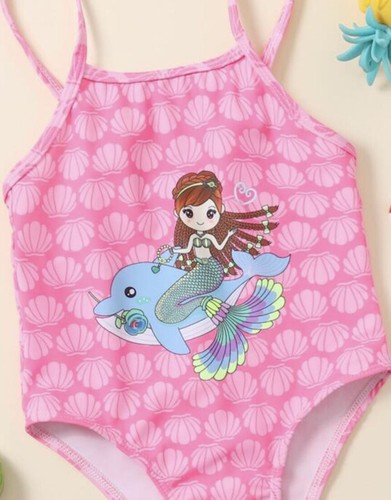 Girl Swimsuit Mermaid 4-5 Y - Picture 5 of 5