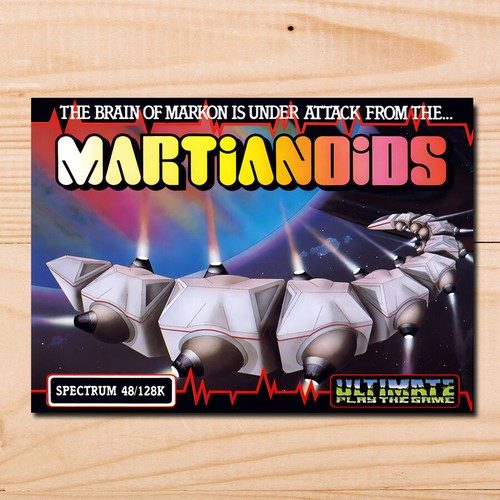 Martianoids Ultimate Spectrum metal plaques sign poster image - Picture 1 of 2
