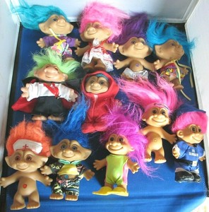 vintage troll dolls