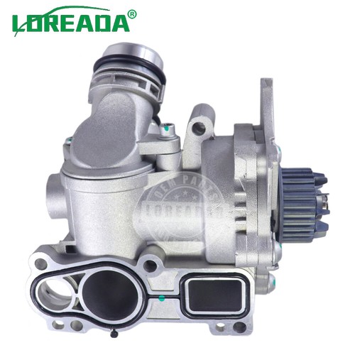 Aluminum Water Pump FOR A4 A3 A5 A6 TT VW Tiguan Jetta Golf GTI Beetle 2.0T TSI - Picture 3 of 9