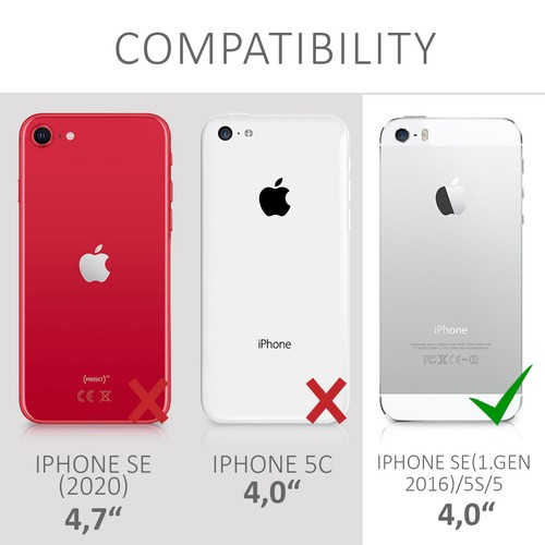 Funda protectora para Apple iPhone SE 1.Gen 2016 iPhone 5 iPhone 5S - Imagen 6 de 7