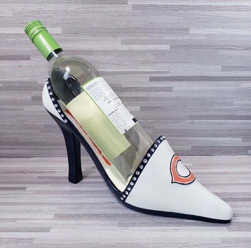 NFL Chicago Bears Decorative Embossed Bottle Holder High Heel Shoe - Picture 6 of 12