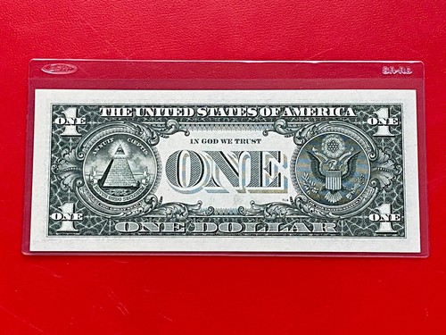 1995 Wow Star note  $1 DOLLAR BILL ( Cleveland '' D '' ) ,UNCIRCULATED - Picture 3 of 3