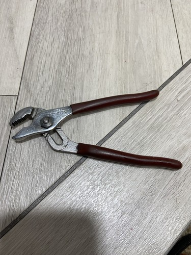 VINTAGE BLUE POINT PLIERS No.HL16 CHANNELLOCK ADJUSTABLE PLIERS 6" MADE IN USA