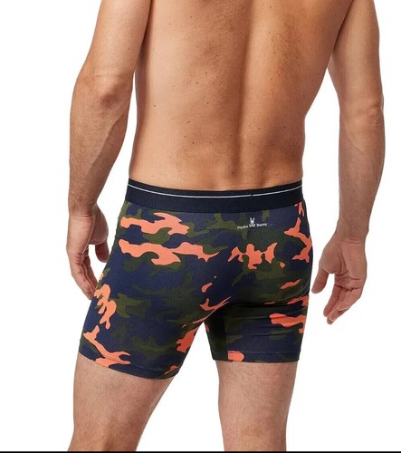 2-Pack New Psycho Bunny Men's Cotton Boxer Briefs Trunks Underwear w/Gift Box - Picture 69 of 134