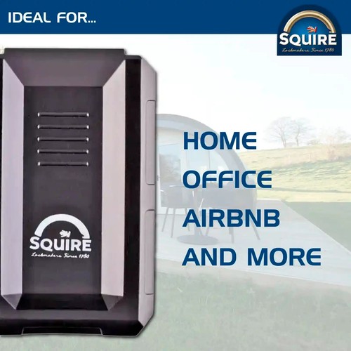 Wall Mounted Key Safe Combination Lock Box 12 Digit METAL Home Squire - Bild 9 von 9