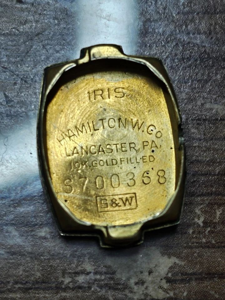 Vintage Ladies Hamilton 10k Gold Filled 22 Jewels Petite Runs Good Made In USA - Image 4 of 4