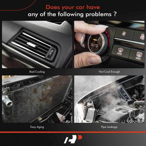 AC Condenser A/C Air Conditioning w/ Bracket & Drier for Mazda 2004-2011 RX-8 R2 - Foto 6 di 9