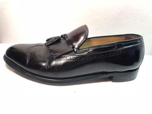 JOHNSTON MURPHY SLIP-ON TASSEL LOAFER SHOES MEN疭 SZ 9.5C DARK BROWN # 24-8609 JOHNSTON MURPHY SLIP-ON TASSEL LOAFER SHOES MEN疭 SZ 9.5C DARK BROWN # 24-8609