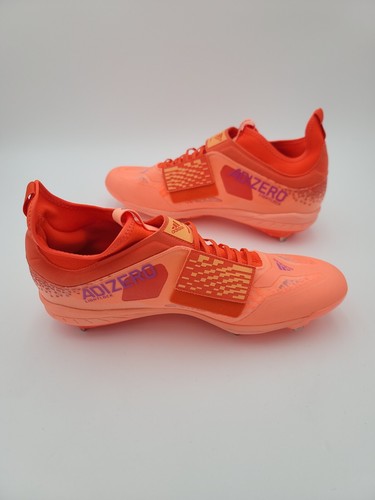 Botines de béisbol Adidas Adizero Afterburner NWV naranja para hombre talla 15 - Imagen 5 de 7