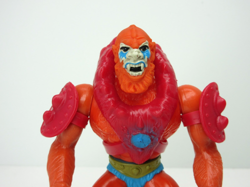 MOTU,Vintage,BEAST MAN,Masters of the Universe,figure,Complete,Whip,he man - Picture 2 of 6