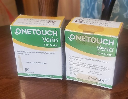 Onetouch Verio Teststreifen - 50 STÜCK X 2 - VERSIEGELT  - Bild 3 von 4