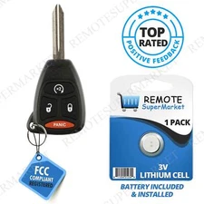 For 2007 - 2011 Dodge Ram Durango Dakota Key 4B Remote Start - KOBDT04A
