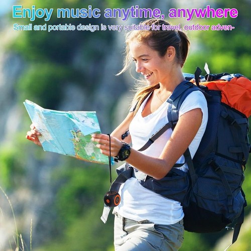 Small Bluetooth Speaker, Mini Portable Rotating Wireless Speaker,Cool Tech - Picture 6 of 6