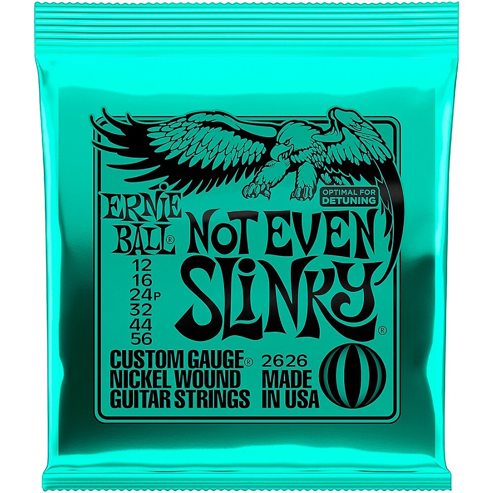 Ernie Ball 2626 Никель, Даже не обтягивающий струны электрогитары