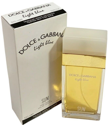 Dolce & Gabbana Light Blue Sun 100ml/3.4oz Eau De Toilette Spray in White Box - Picture 6 of 13
