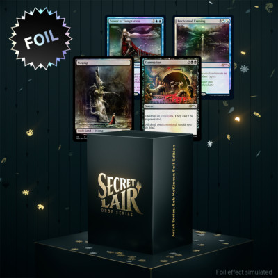 MTG secret lair 「Seb McKinnon」FOIL MTG Secret Lair Artist Series: Seb Mckinnon Premium FOIL New