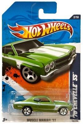 HOT WHEELS '70 CHEVY CHEVELLE SS HW MUSCLE MANIA | eBay