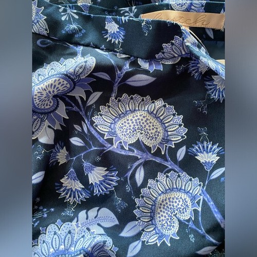 NWT NEW Anthropologie Hutch Printed Wrap Maxi Skirt size M blue color - Picture 7 of 9