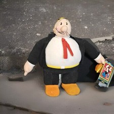 Popeye  Pals WIMPY with Hamburger 14  Plush STUFFED doll Kelly Toy W/ Tags T