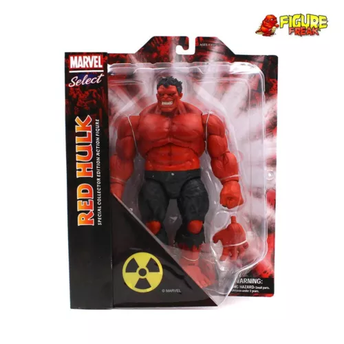 Marvel Select Red Hulk 9" Action Figure (NM Package!)