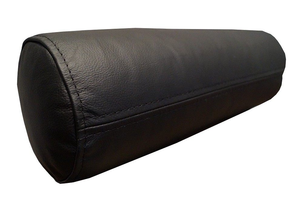 Quattro Meble Schwarz Echt Lederkissen 40 x 60cm Sofa & Stuhl Deko