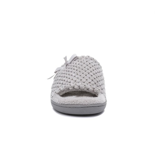 The Slipper Company Womens Slippers Grey Adults Ladies Mule Slip On Lana SIZE - Picture 3 of 8