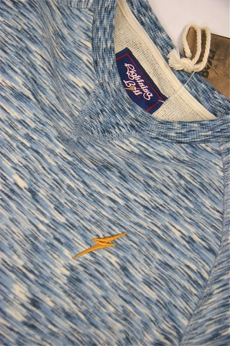 Lightning Bolt Surf Long Sleeve Crew Neck Sweatshirt Azure Blue Lightning Bolt - Picture 2 of 4