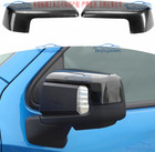 ABS Carbon Rearview Mirror Cover Shell For Chevy Silverado 1500 LTZ RST 2019-25