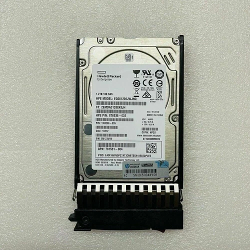 J9F48A 787648-001 compatible HP MSA 1.2TB 10K 12G 2.5 SAS DUAL PORT HDD HARD - Picture 1 of 2
