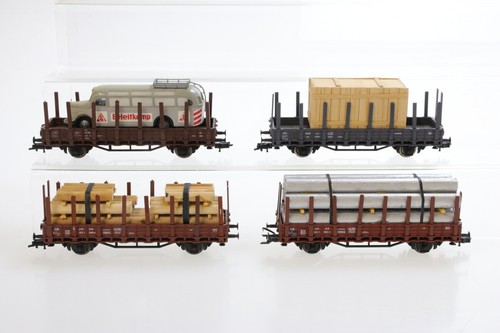 H0 Roco DB ÖBB CFL Rungenwagen Güterwagen DC Konvolut N41 - Bild 4 von 4