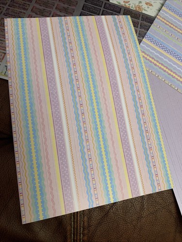 Dufex & Markenlos Verschiedene Drucke Decoupage Blätter X21 Basteln & Kartenherstellung - Bild 14 von 24