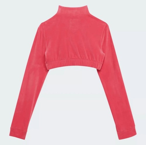 NWT Adidas Originals Jeremy Scott Track Top SOLAR PINK Size S (H50967) MSRP $150 - Picture 4 of 4