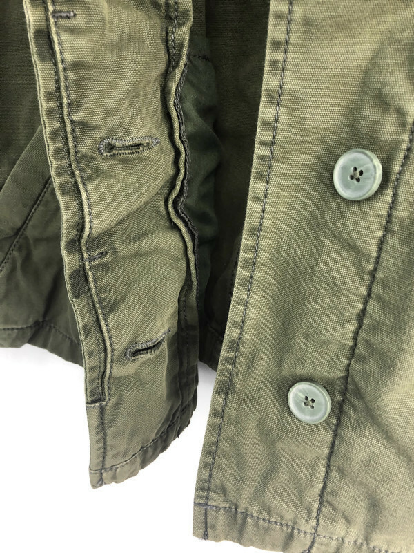 Ecote Military Jacket Women's Large Army Green Po… - image 10