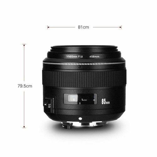 YONGNUO YN 85mm F1.8 N Telephoto Lens Auto Focus for Nikon F Mount Camera - Picture 4 of 8