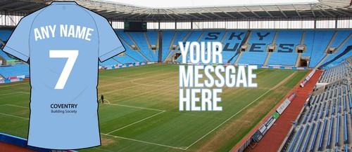 Taza personalizada de la ciudad de Coventry 2023 2024 taza doméstica taza para fanáticos de fútbol americano de la ciudad de Coventry - Imagen 34 de 35
