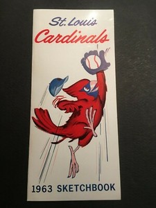 1963 ST LOUIS CARDINALS ROSTER MLB BASEBALL SCHEDULE ...