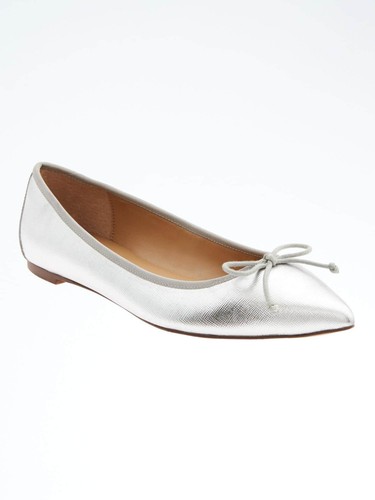 Banana Republic Pointed Toe Robin Ballet Flat,Midnight gingham SZ 6.5 #590684 v - Bild 8 von 9