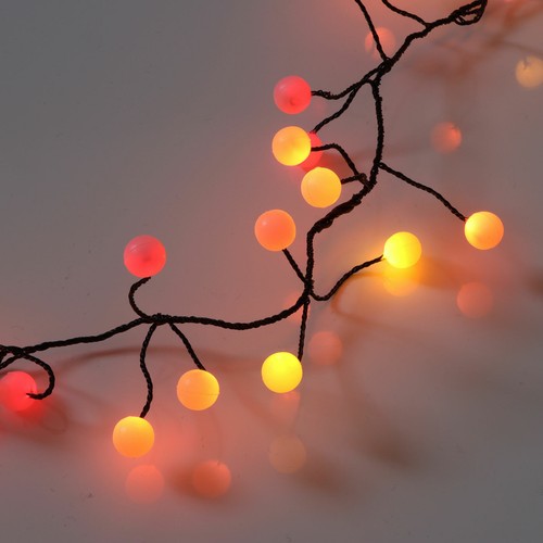 Qbis Fireplace Sunset LED Display Fairy Lights-Red, Orange, Yellow String Lights - Picture 30 of 66