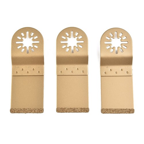 3 Stück Japanische Zähne Oszillierendes Multitool Sägeblatt für Holz Kunststoff Trockenbau - Bild 1 von 14